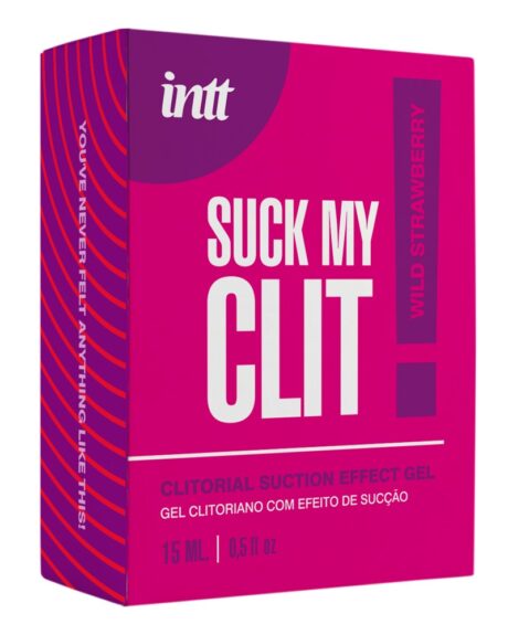 intt Suck My Clit Wild Gel cu Efect de Sucțiune Vibrații și Răcorire 15 ml