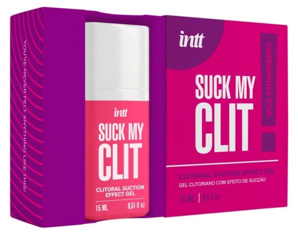 intt Suck My Clit Wild Gel cu Efect de Sucțiune Vibrații și Răcorire 15 ml - imagine 8
