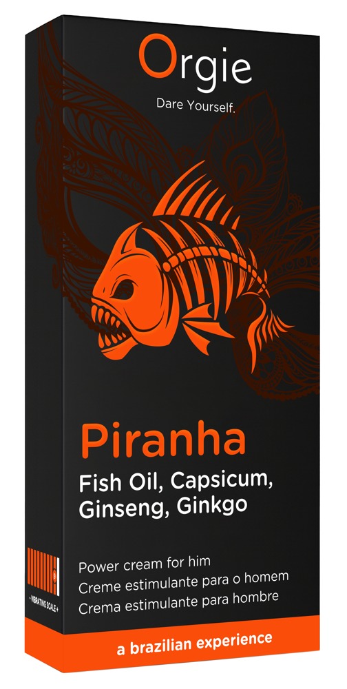 Orgie Piranha Power Cremă Stimulatoare pentru Bărbați 15 ml