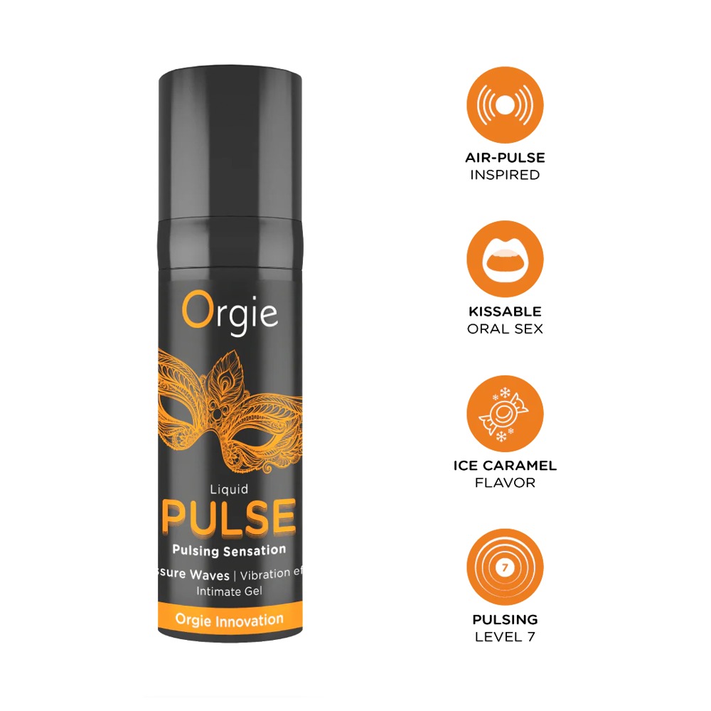 Orgie Liquid Pulse Gel Stimulant cu Efect Pulsatoriu 15 ml - imagine 5