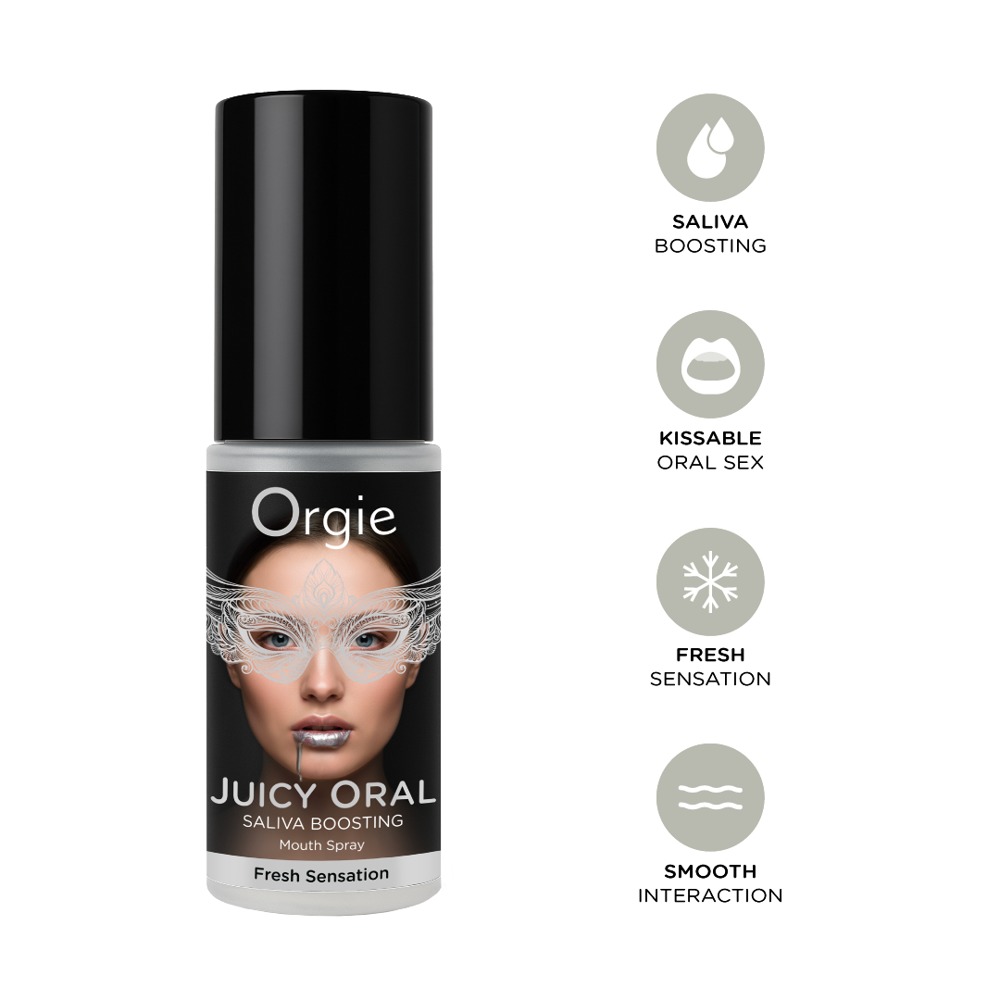 Orgie Juicy Oral Spray Oral cu Aromă de Mentă 15 ml - imagine 5