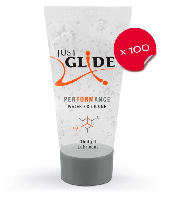 Just Glide Performance Lubrifiant pe Bază de Apă cu Silicon Vegan - imagine 11