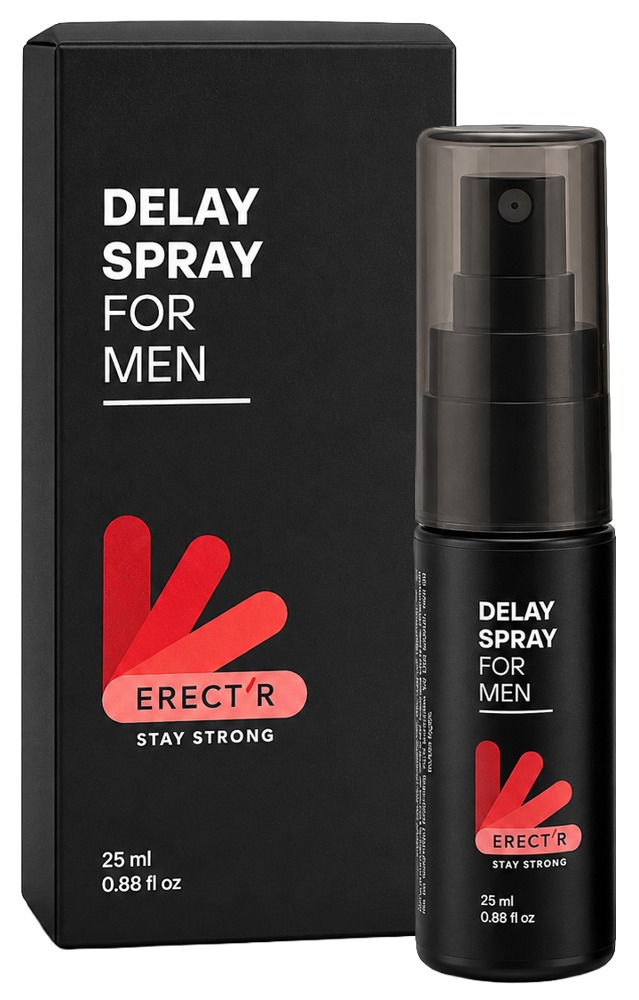 ERECTR Spray pentru Întârziere și Reducerea Sensibilității 25 ml - imagine 5