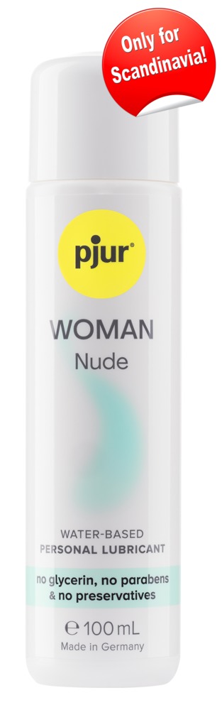 pjur Woman Nude 100 ml Lubrifiant pe Bază de Apă Fără Glicerină și Parfum