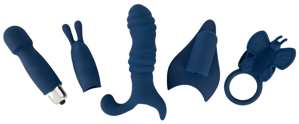 Magic Shiver Bullet Vibrator Set 6 Piese cu 5 Atașamente - imagine 2