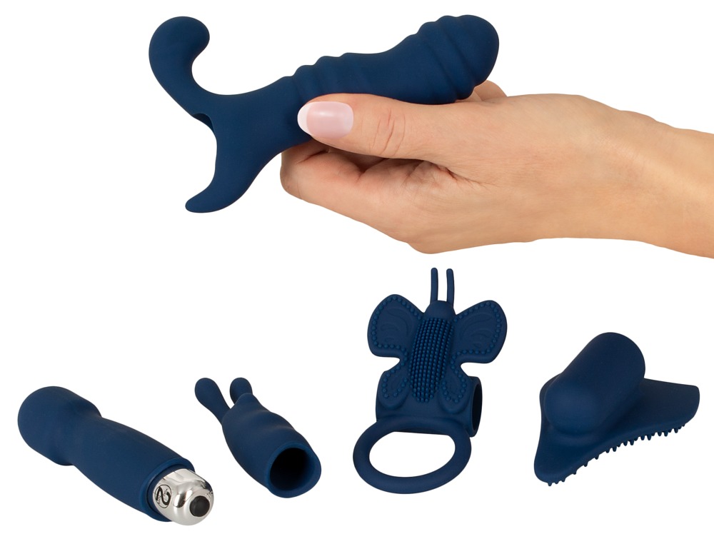 Magic Shiver Bullet Vibrator Set 6 Piese cu 5 Atașamente - imagine 3
