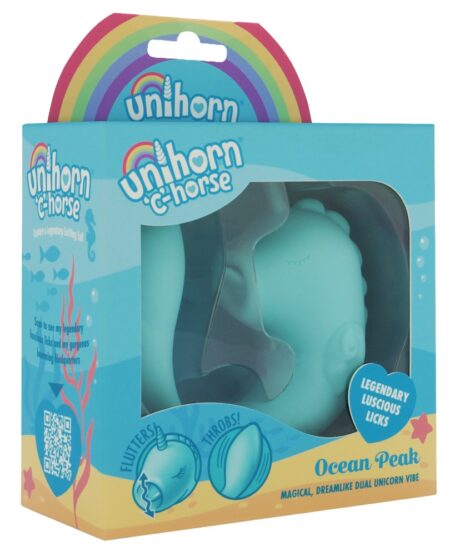 UNIHORN C-Horse Ocean Peak Vibrator Dual Flexibil cu 10 Moduri