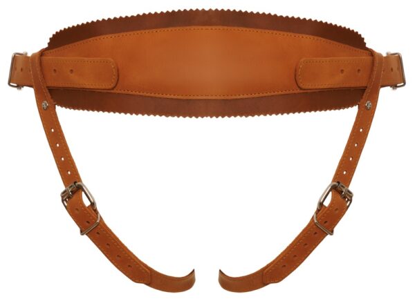 Ham din piele naturală pentru strap-on - imagine 7