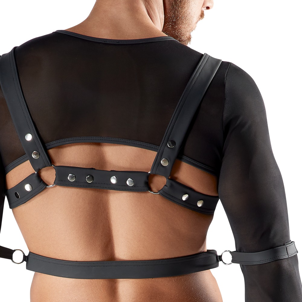 Svenjoyment BONDAGE Set pentru Bărbați cu Top Ham Jock și Cătușe - imagine 7