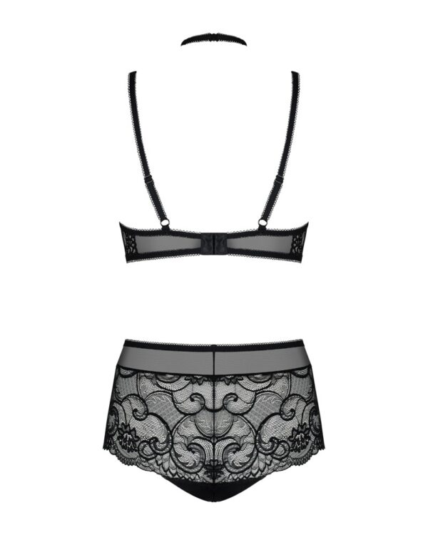 Obsessive Elizenes Set Sutien și Shorty din Dantelă - imagine 4