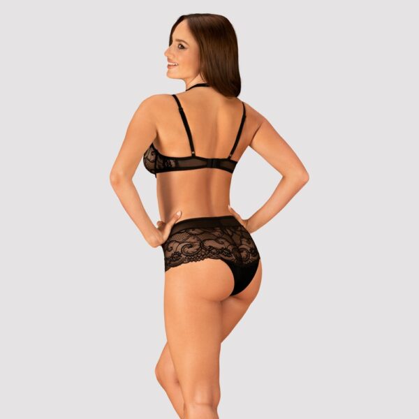 Obsessive Elizenes Set Sutien și Shorty din Dantelă - imagine 2