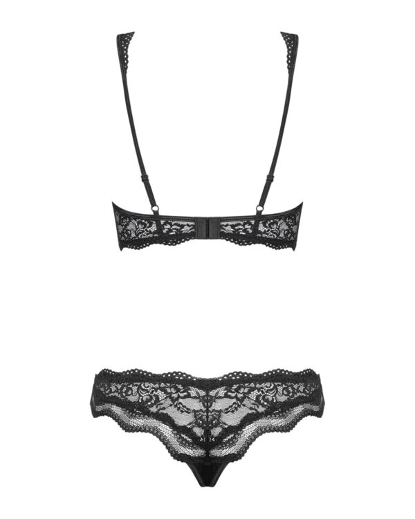Obsessive Luvae Set Sutien și Tanga din Dantelă - imagine 7