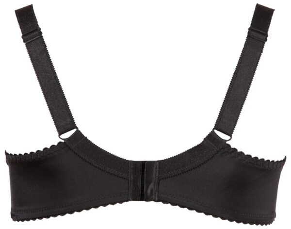 Sutien Balconette cu Armătură și Cupe Căptușite, Negru - imagine 6