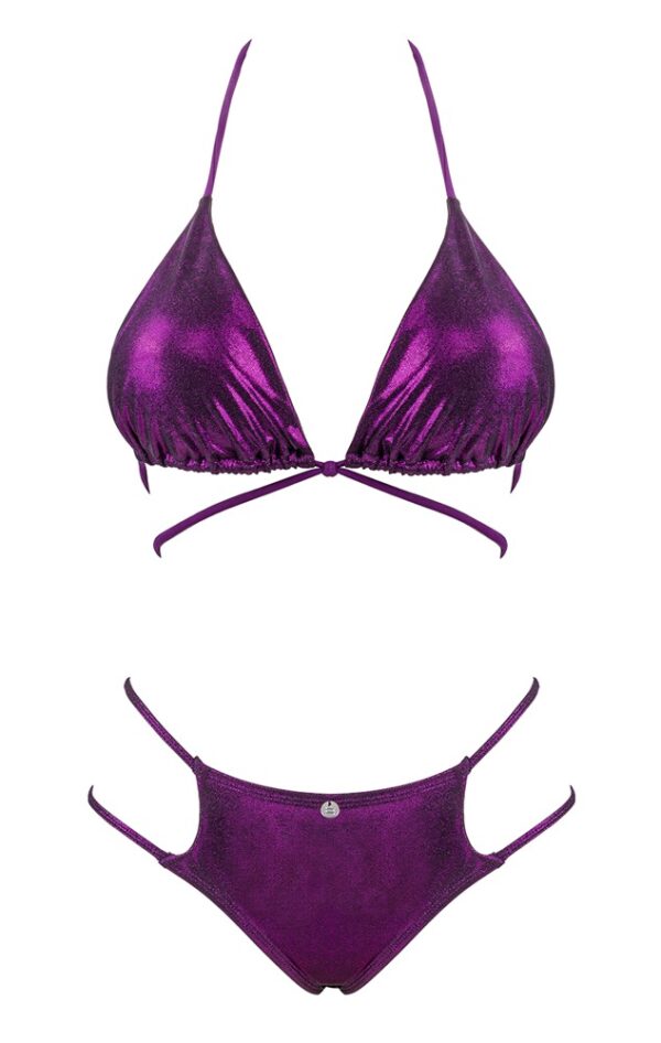 Obsessive Balitta Costum de Baie Bikini Mov - imagine 6