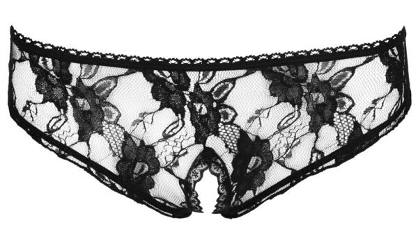 Slip din Dantelă cu Design Decupat - imagine 6