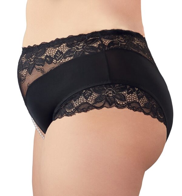 Slip cu Perle și Design Decupat - imagine 3
