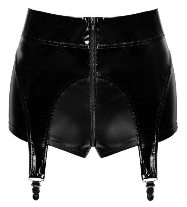 Chiloți cu Jartiere Noir Suspender Negri – Powerwetlook - imagine 5