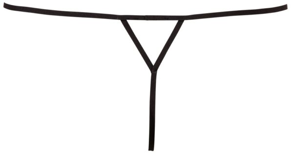 Starfish Tanga cu Perle și Zonă Intimă Deschisă - imagine 7