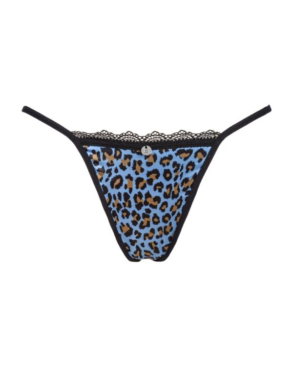 Tanga Obsessive Nadines cu Dantelă și Bretele Decorative - imagine 5