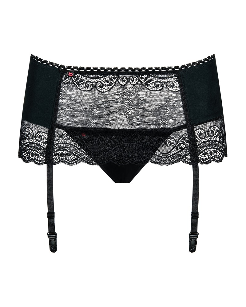 Obsessive Miamor Portjartier din Dantelă cu Tanga - imagine 7