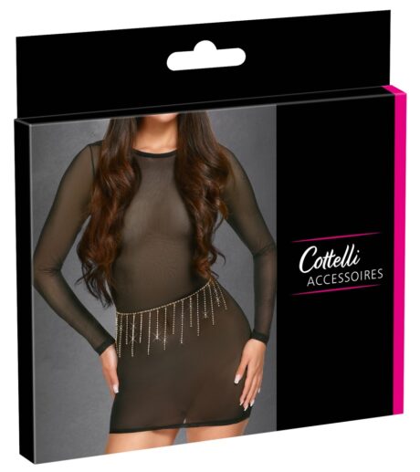 Bikini Chain Auriu cu Strass Cottelli ACCESSOIRES – Lanț pentru Talie