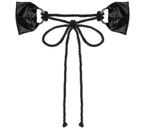 Cătușe Obsessive Cordellis cu Legături – Negre