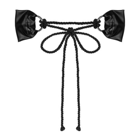 Cătușe Obsessive Cordellis cu Legături – Negre