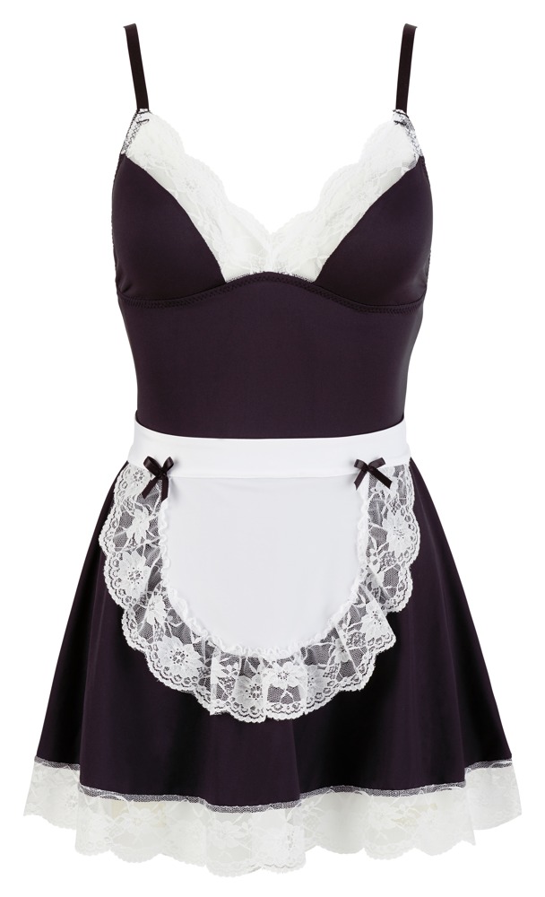Maid's Rochie Costum Menajeră cu Dantelă și Șorț - imagine 6