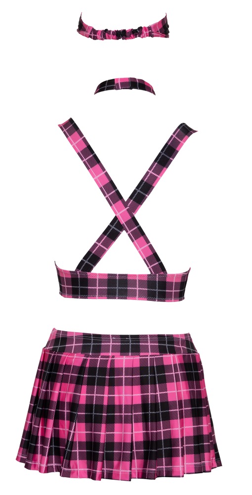School Set Cottelli COSTUMES Costum Școlăriță Roz Negru și Alb - imagine 8