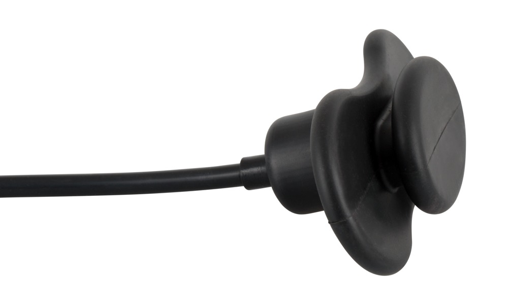 Căluș Gonflabil din Silicon cu Pompă Manuală Negru 12 cm - imagine 5