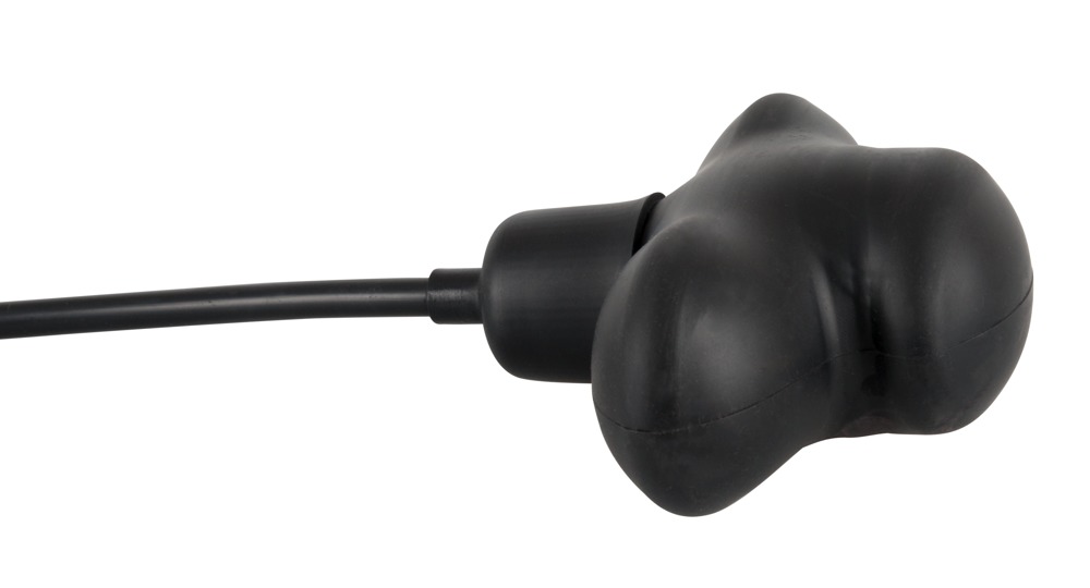 Căluș Gonflabil din Silicon cu Pompă Manuală Negru 12 cm - imagine 6