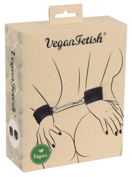 Cătușe Vegan pentru Bondage cu Lanț Detașabil