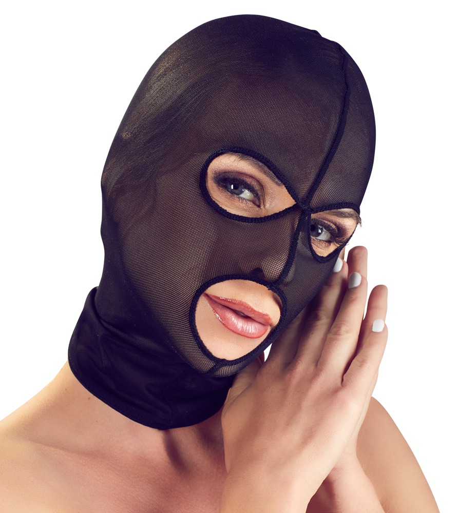 Bad Kitty Head Mască Powernet Semi-Transparentă Unisex - imagine 5