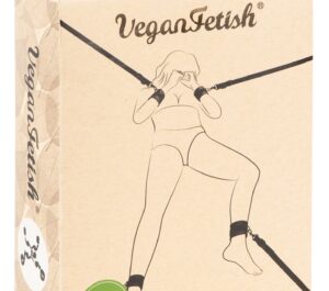 Bed Restraint Vegan Set Chingi pentru Pat cu Cătușe pentru Mâini și Glezne