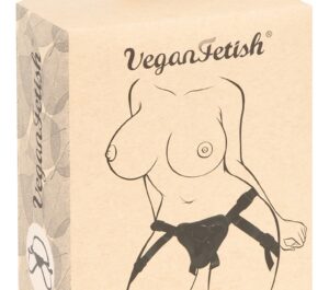 Vegan Fetish Strap-On Ham reglabil cu 3 inele pentru dildo și vibrator S-L