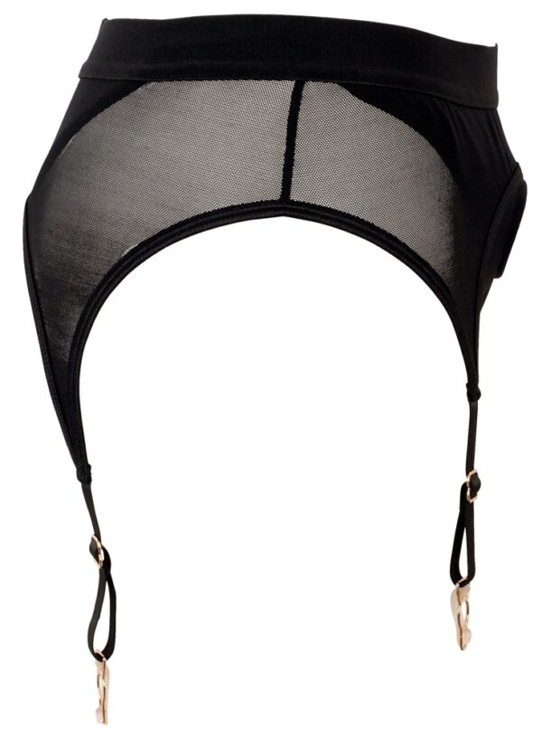 Tanga Strap-On Bad Kitty cu Portjartier și Inel Integrat - imagine 6