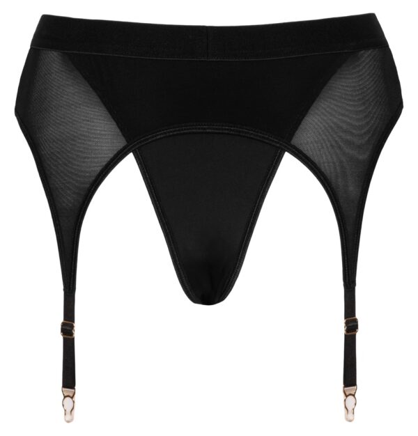 Tanga Strap-On Bad Kitty cu Portjartier și Inel Integrat - imagine 7