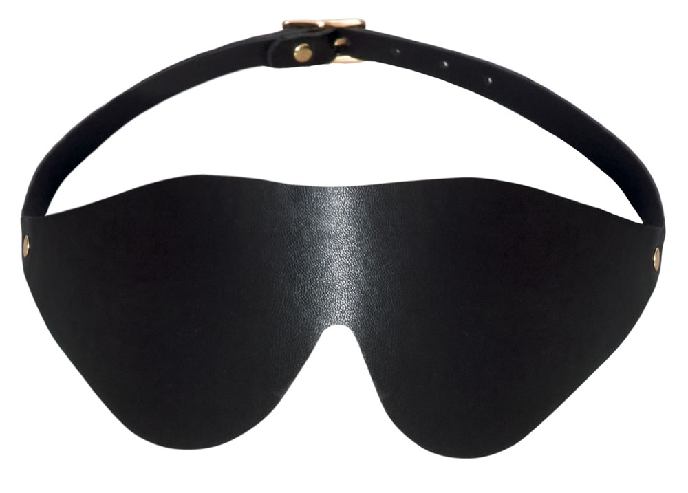 Bad Kitty Set Bondage Auriu 5 Piese cu Cătușe Lesă Mască și Mini Crop - imagine 6