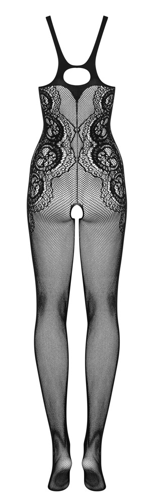 Obsessive G335 Catsuit Plasă cu Decupaje și Zonă Intimă Deschisă S-L - imagine 6