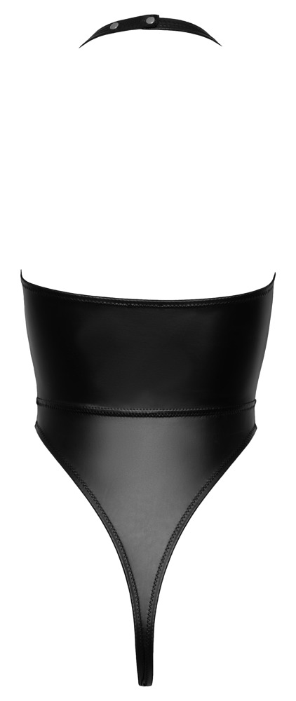Body Matte Look Cottelli Party cu Decolteu Adânc și Spate Gol - imagine 6