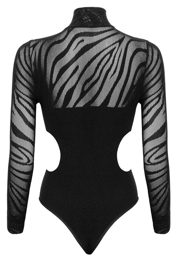 Cottelli FANTASY Body cu Mâneci Lungi Decupaje și Strasuri S-L - imagine 7