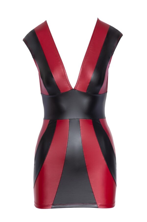 Cottelli PARTY Rochie Mini Mulată Roșu și Negru cu Decolteu Adânc - imagine 6