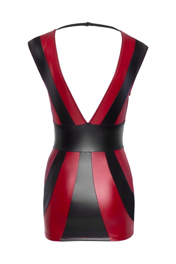 Cottelli PARTY Rochie Mini Mulată Roșu și Negru cu Decolteu Adânc - imagine 7