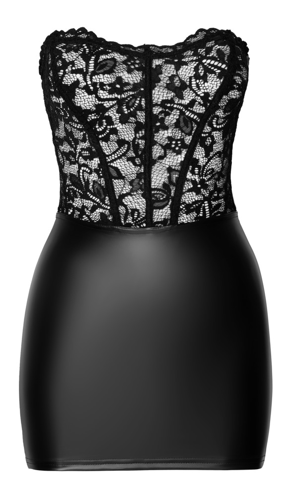 Noir Tube Rochie Libido Neagră din Dantelă și Powerwetlook - imagine 5