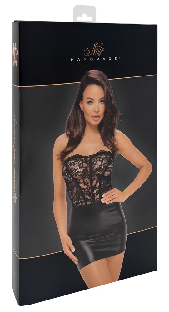 Noir Tube Rochie Libido Neagră din Dantelă și Powerwetlook