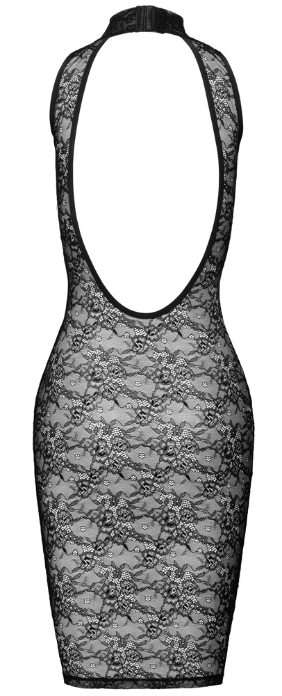 Rochie din Dantelă Cottelli LINGERIE – Neagră, Mulată și cu Decupaj la Spate - imagine 8