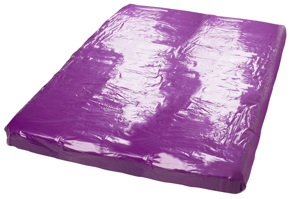 Vinil Bed Sheet Mov Cearșaf Vinil pentru Pat Canapea și Covor 200x230 cm - imagine 3