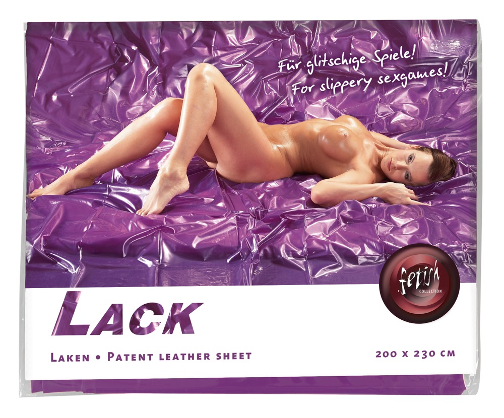 Vinil Bed Sheet Mov Cearșaf Vinil pentru Pat Canapea și Covor 200x230 cm