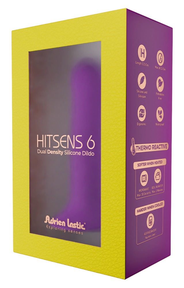 Adrien Lastic Hitsens Model 6 Dildo Modelabil din Silicon cu Ventuză