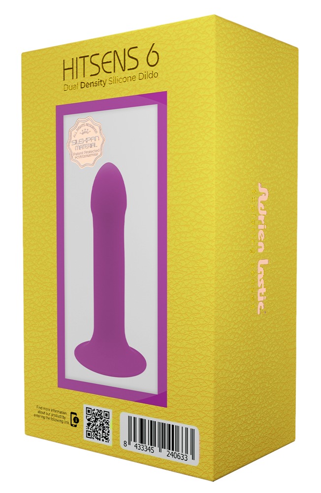 Adrien Lastic Hitsens Model 6 Dildo Modelabil din Silicon cu Ventuză - imagine 4